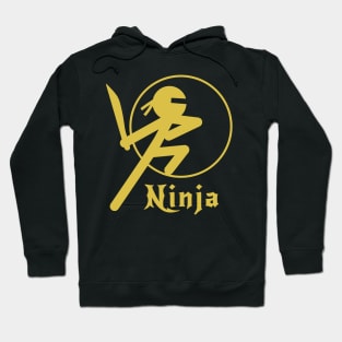 Stickman Ninja - Yellow Hoodie